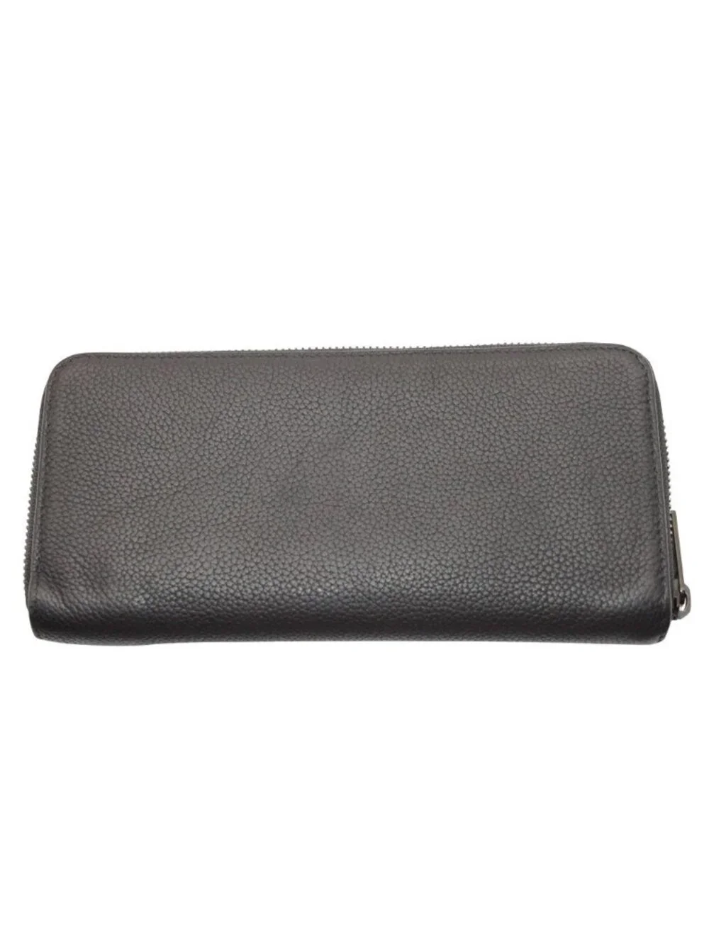 Louis Vuitton Wallet Leather Aerogram Zippy Horizontal Noir Black Zip Around